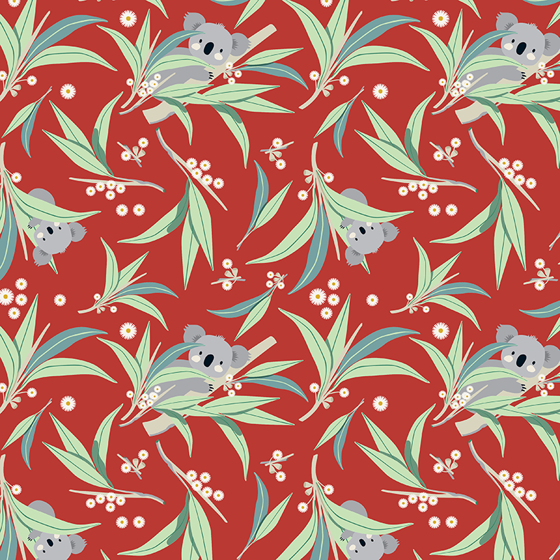 pattern koala australia