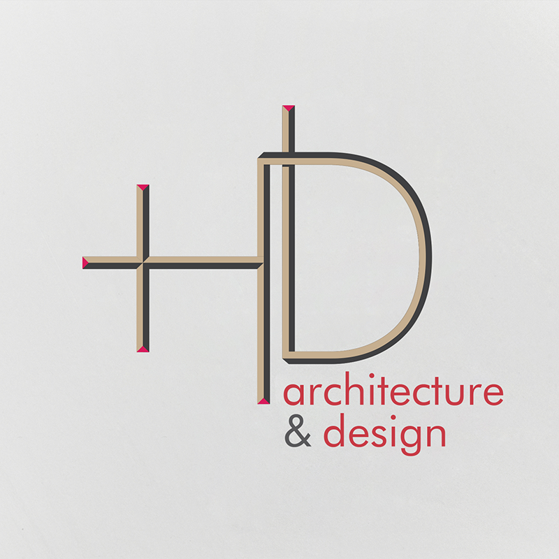 HD architecture logo