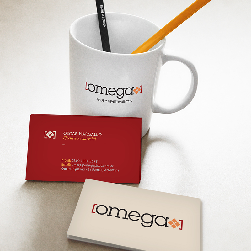 Omega branding